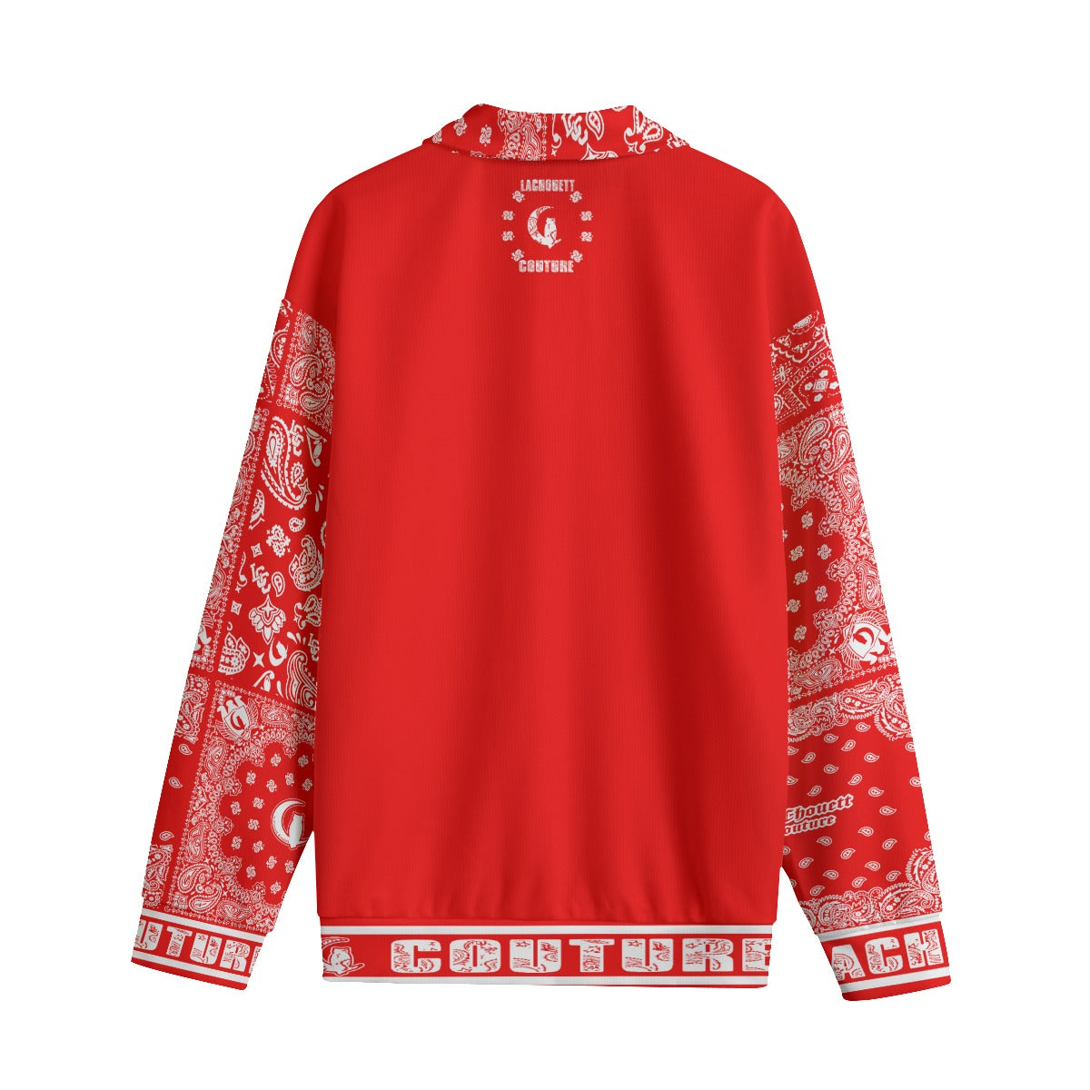 BANDANA MIX Bs'UP1 Unisex Lapel Collar Sweater