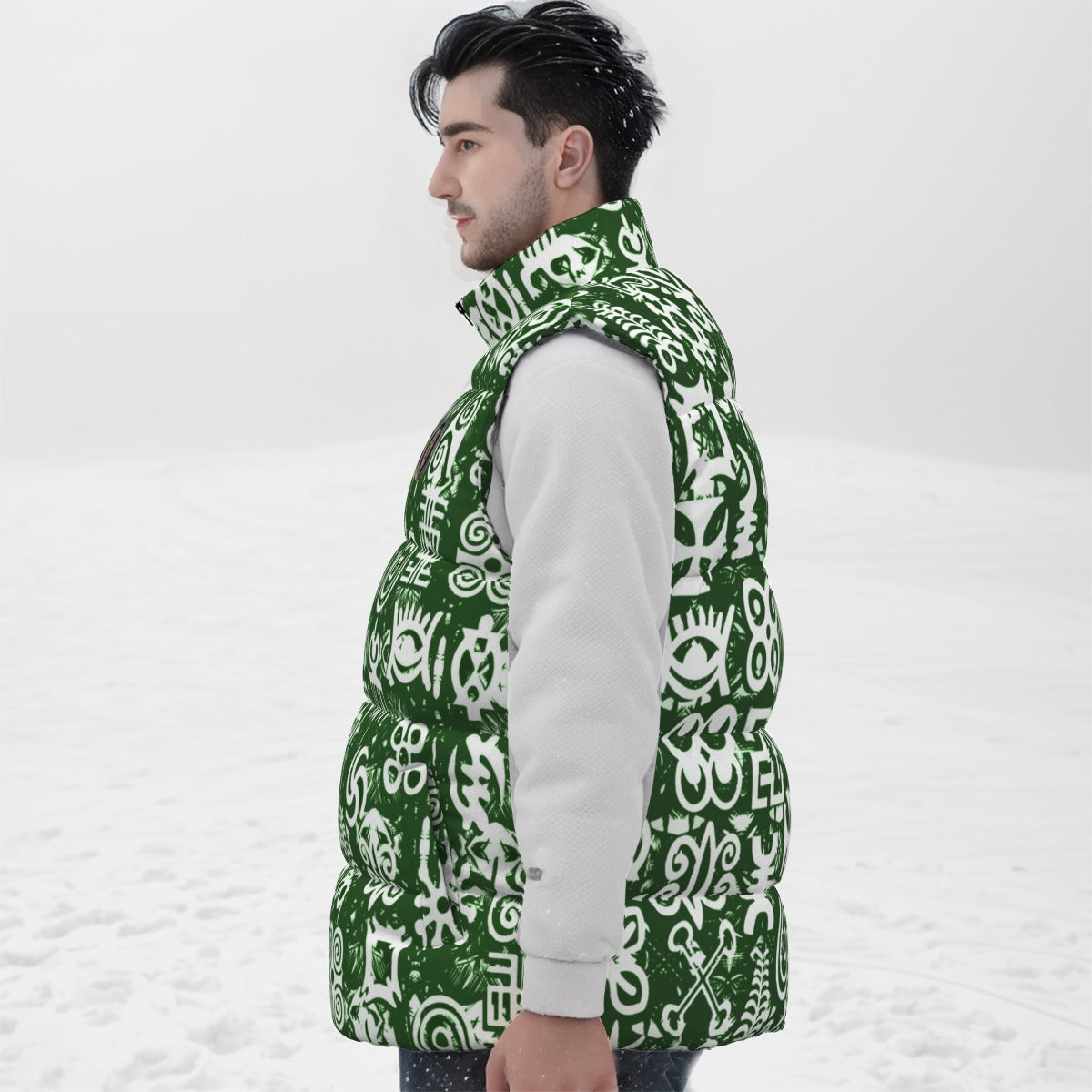ADINKRA MXGRN Unisex Down Vest