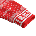 BANDANA MIX Bs'UP Unisex V-neck Cardigan With Button Closure