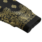 BANDANA GOLDBLC Unisex V-neck Cardigan With Button Closure