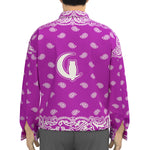 BANDANA FULLY GRAPES Unisex Lapel Jacket