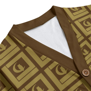 LCC VINTAGE Unisex V-neck Cardigan With Button Closure