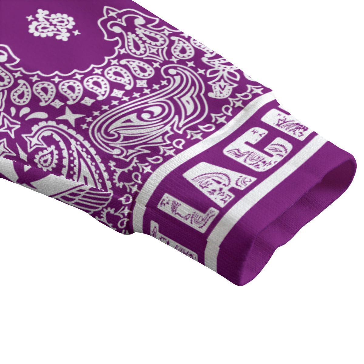 BANDANA GRAPES Unisex V-neck Cardigan With Button Closure