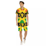 FIST UP RBG Men's Short Sleeve Shirt Sets