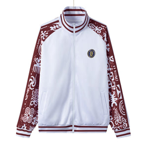 ADINKRA MIXBRDX 1 Unisex Stand Collar Jacket