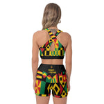 KENTE BUTAN Women's Sports Bra Suit