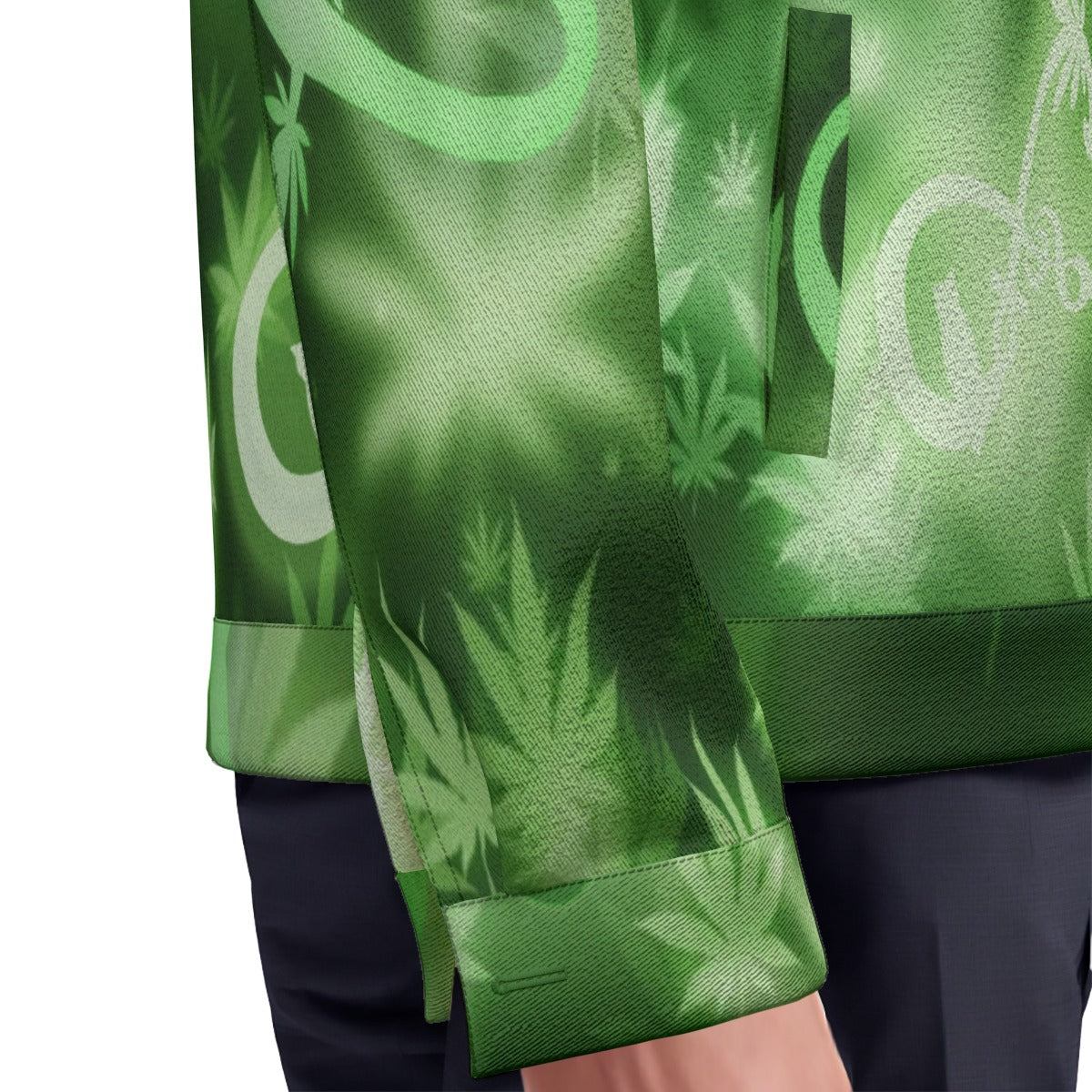 INFINITY GREEN Unisex Lapel Jacket