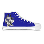 GET YA WALK ON BLUE Men's Canvas Shoes