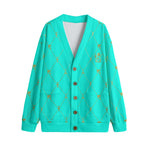 A.U.S DELUXE TRQSE Unisex Cardigan With Button Closure