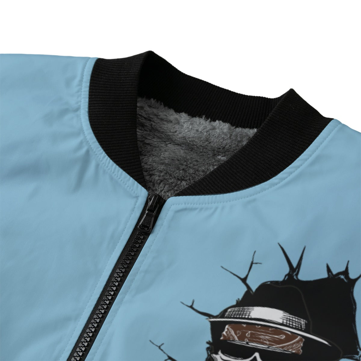 LOS CRIMINALES BLUE Men’s Bomber Jacket