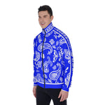 BANDANA PAISLEY Cs'UP Men's Stand Collar Jacket