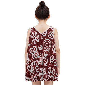 ADRINKRA MXBRDX Kid's Sleeveless Dress