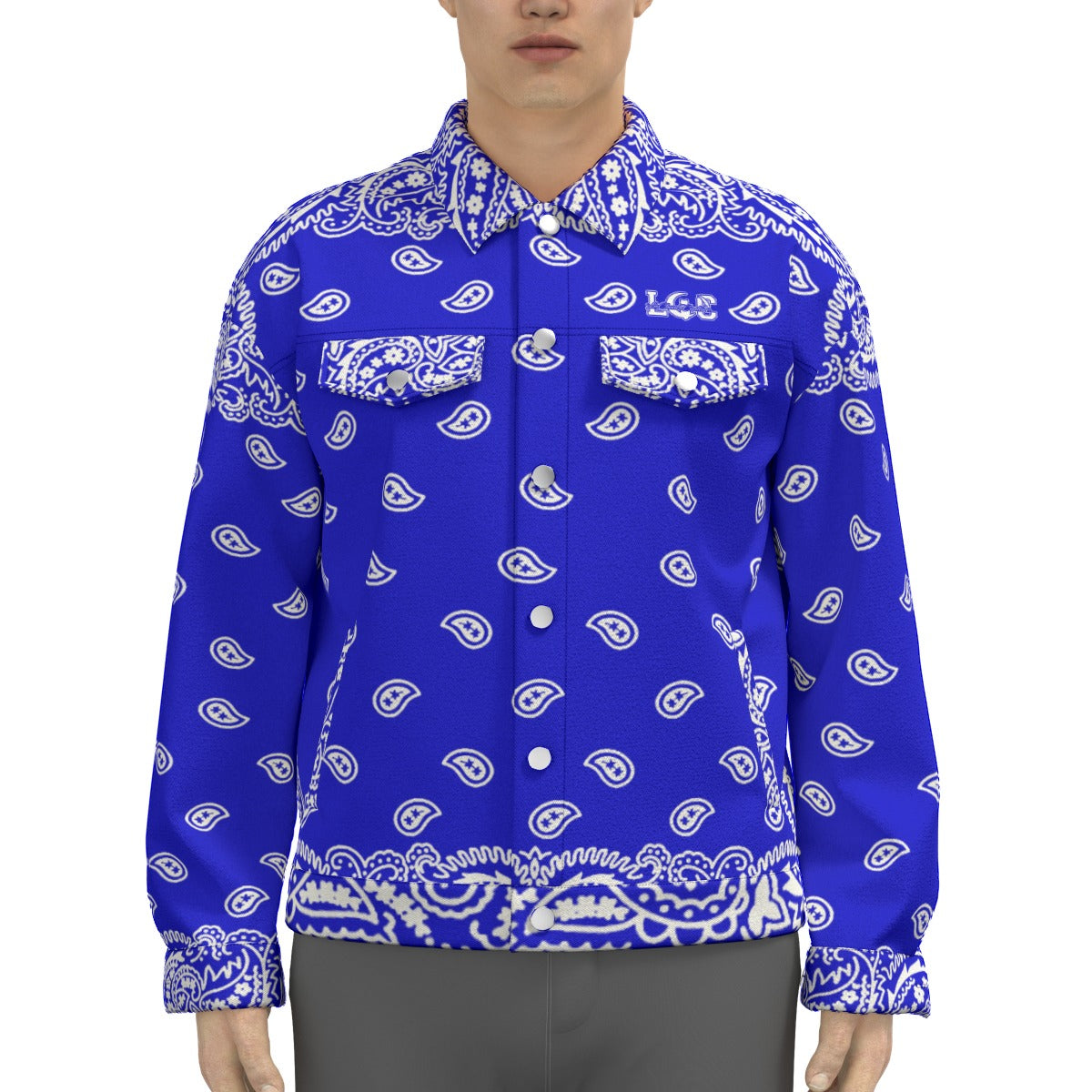 BANDANA FULLY Cs'UP Unisex Lapel Jacket