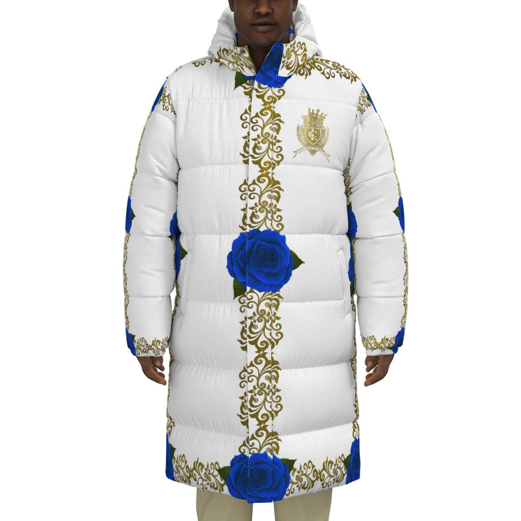 BROSES Unisex Long Down Jacket