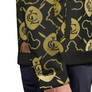 AFRICAN WARRIOR BLC Unisex Lapel Jacket