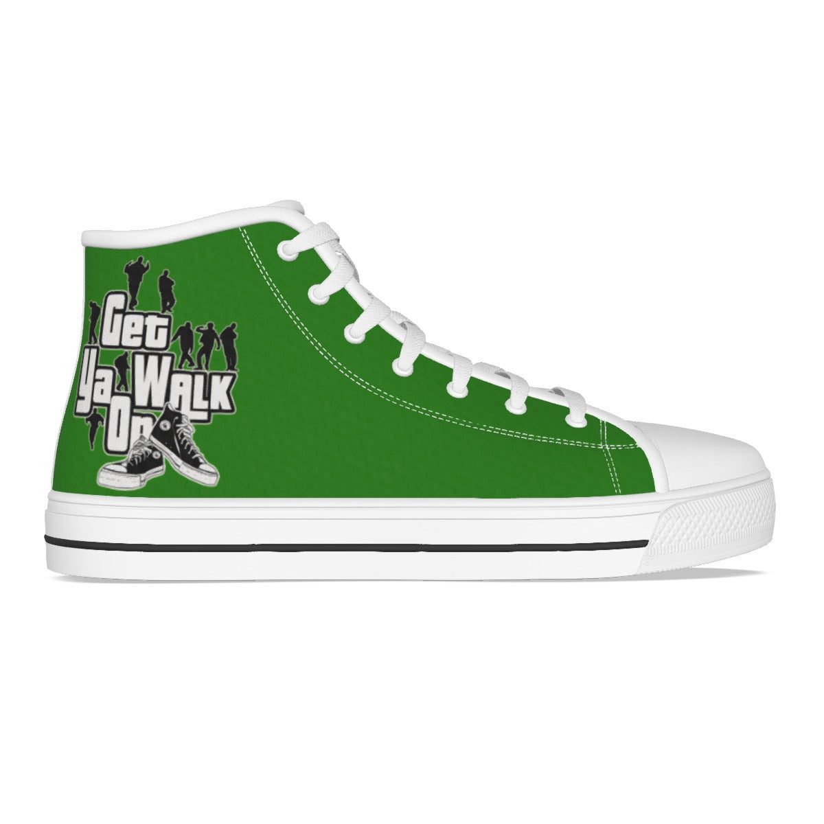 GET YA WALK ON GREEN Men's Canvas Shoes