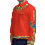 MEDJAY RED Unisex Lapel Jacket