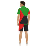 All-Over Print Men's Short Sleeve Shirt Set