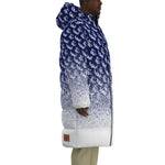 NEW RICH NAVY Unisex Long Down Jacket