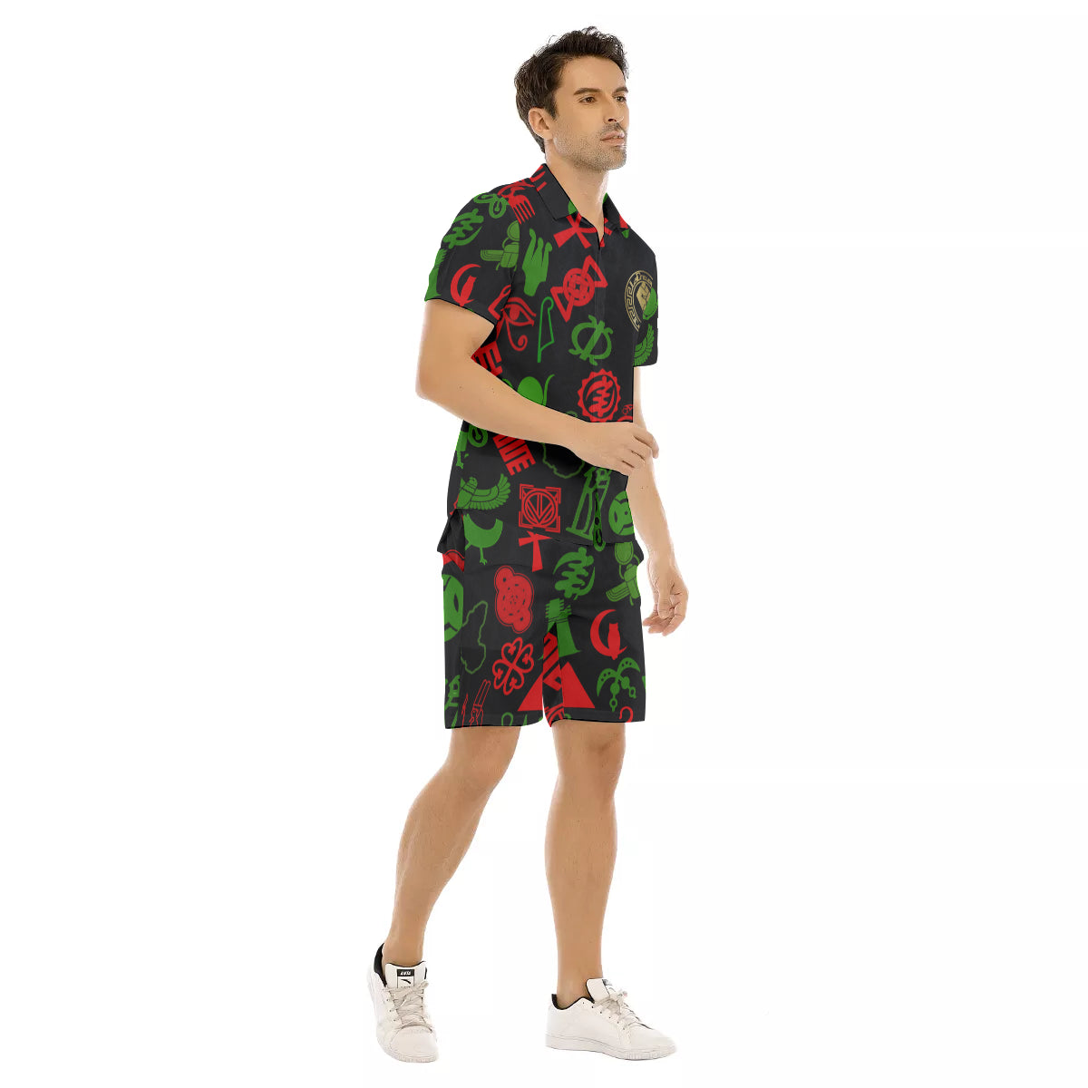 KMT WORLD Men's Short Sleeve Shirt Sets