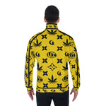 LCC WEEDY YLW Men's Stand Collar Jacket