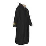 KING LACHOUETT Men's Long Fleece Zip Up Windbreaker