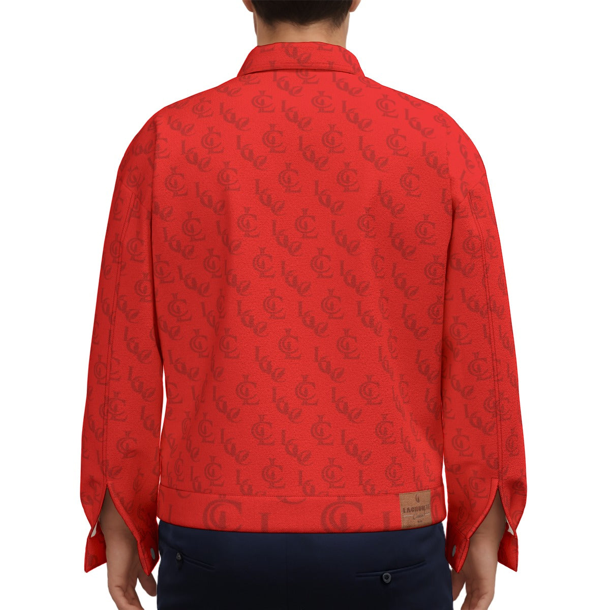 LCC RED Unisex Lapel Jacket  Cotton