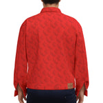 LCC RED Unisex Lapel Jacket  Cotton