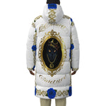 BROSES Unisex Long Down Jacket