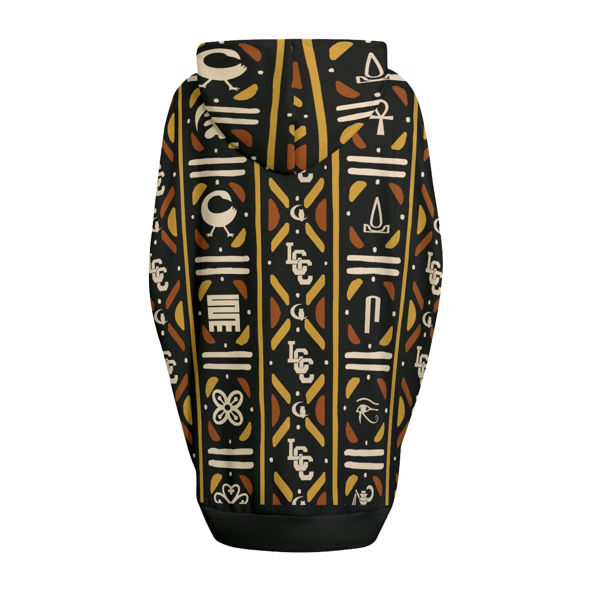 BOGOLAN KMT Women's Knitted Fleece Cloak With Kangaroo Pocket