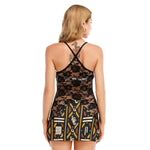 BOGOLAN KMT Women's Black Lace Cami Dress