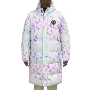 NEW RICH COLOURWHT Unisex Long Down Jacket