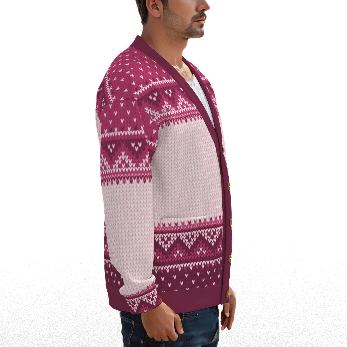 LCC KNITTED GRAPES Unisex Cardigan