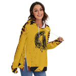 BEWARE Women's Zip-on-the-Side Hoodie