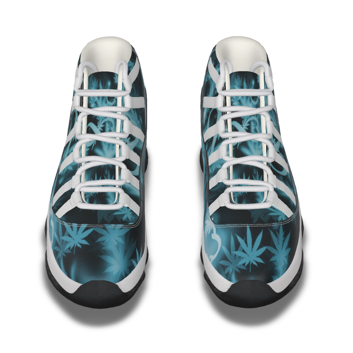 INFINITY BLUE High Top Basketball Shoes
