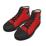 EAZY-E RUTHLESS RED High Canvas Shoes