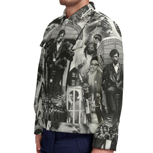 B.P.P Unisex Lapel Jacket Cotton
