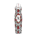 RED ROSES Women's Sexy Hollow Cami Dress