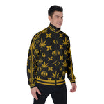 LCC WEEDY CREAM BLC Men's Stand Collar Jacket