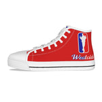 WESTSIDE RED Men's High Canvas Shoes