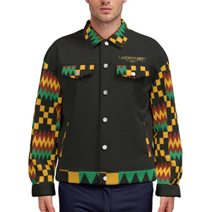 KENTE GHANA Unisex Lapel Jacket