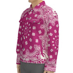 BANDANA GRAPES Unisex Lapel Jacket