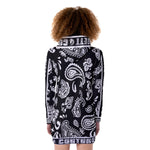 BANDANA PAISLEY BLC Women's Heavy Fleece Long Hoodie