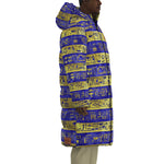 HIEROGLYPH DELUXE Unisex Long Down Jacket