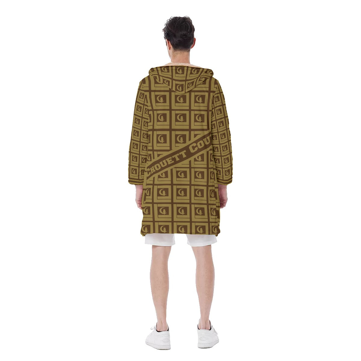 LCC VINTAGE Long Fleece Zip Up Windbreaker