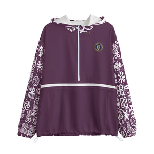 ADINKRA MXGRPS Unisex Jacket With Zipper Closure