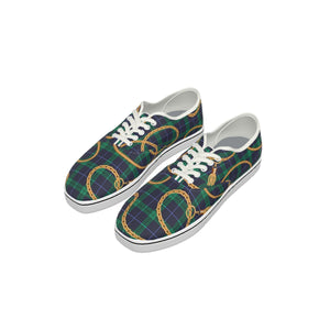 All-Over Print Women's Thick Bottom Canvas Shoes