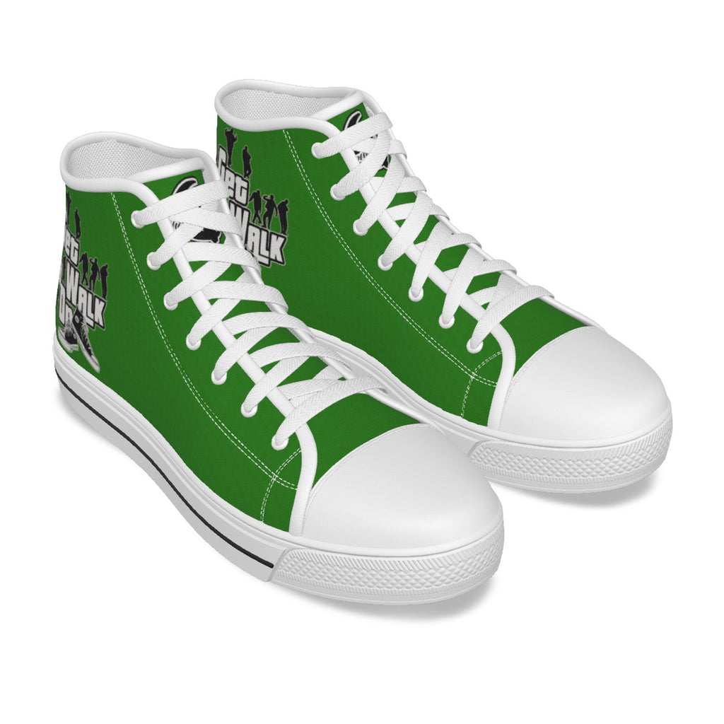 GET YA WALK ON GREEN Men's Canvas Shoes