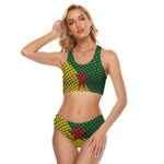 LCC YANAZER Women's Bandage One-piece Swimsuit