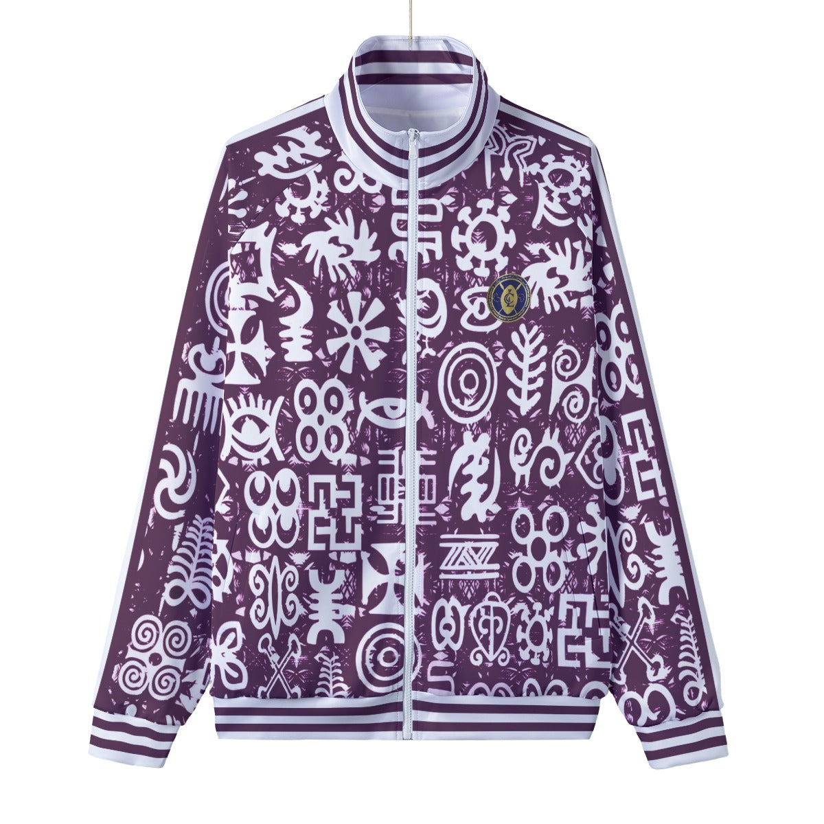 ADINKRA MXGRPS Unisex Stand Collar Jacket